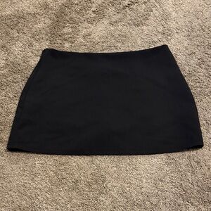 Classic Black Women's Mini Skirt